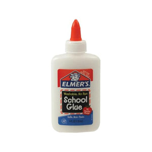 Elmers Liquid School Glue VLLVvz, Washable, 4 Ounces, 2 Count