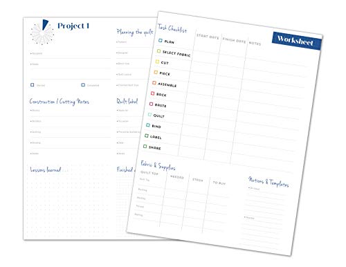 Quilter’s Project Planner: Everything You Need to Dream, Plan & Organize 12 Projects!