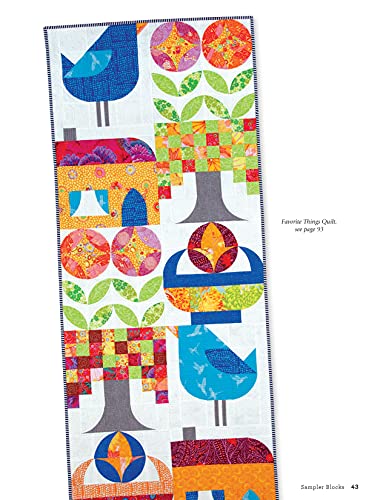 Wonderful Curves Sampler Quilt Block Book: 30 Blocks, 14 Projects, Endless Possibilities (Landauer) Mix and Match with Step-by-Step Instructions, Helpful Diagrams, and the Cut-Sew-Square Up Technique