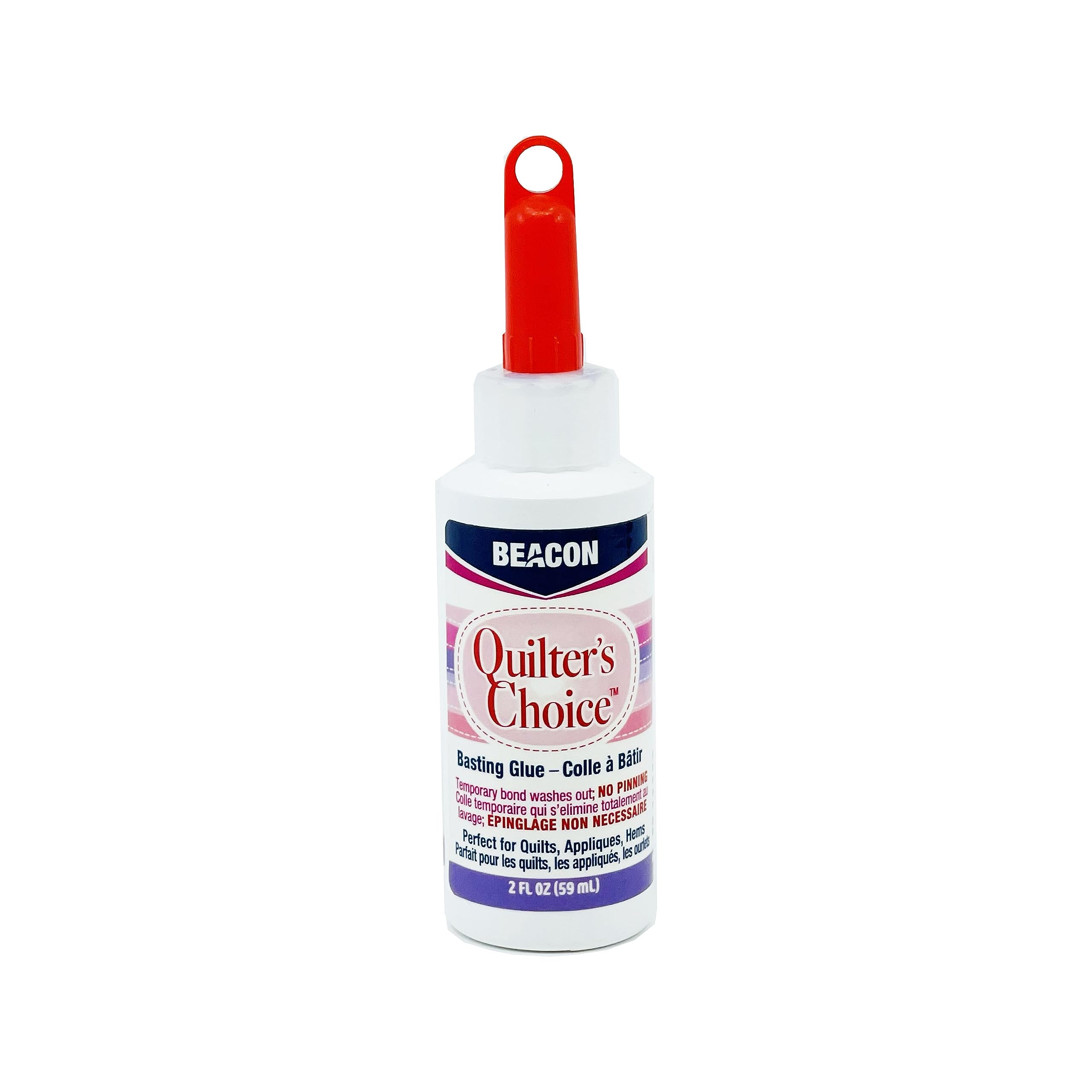 BEACON Quilter's Choice Basting Glue - Perfect for Quilting Projects, No Pinning or Stitching Needed and Fully Washable After 24 Hours, 2-Ounce