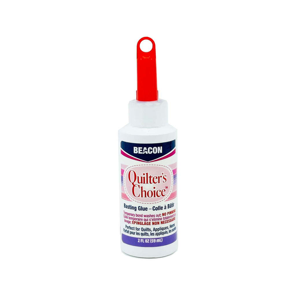 BEACON Quilter's Choice Basting Glue - Perfect for Quilting Projects, No Pinning or Stitching Needed and Fully Washable After 24 Hours, 2-Ounce