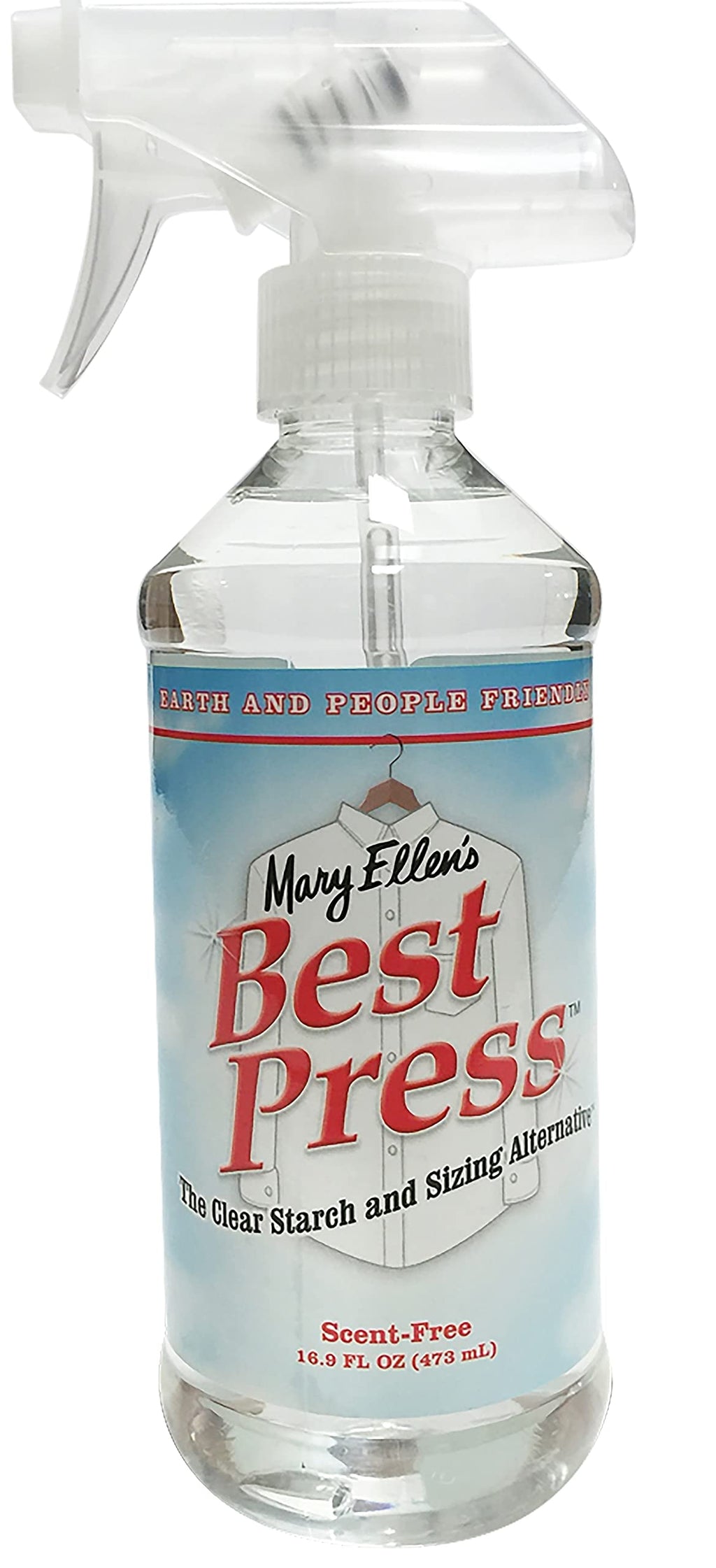Mary Ellen Products Clear Sizing Alternative Starch, 16.9 Fl Oz (Pack of 1), Scent Free, 16