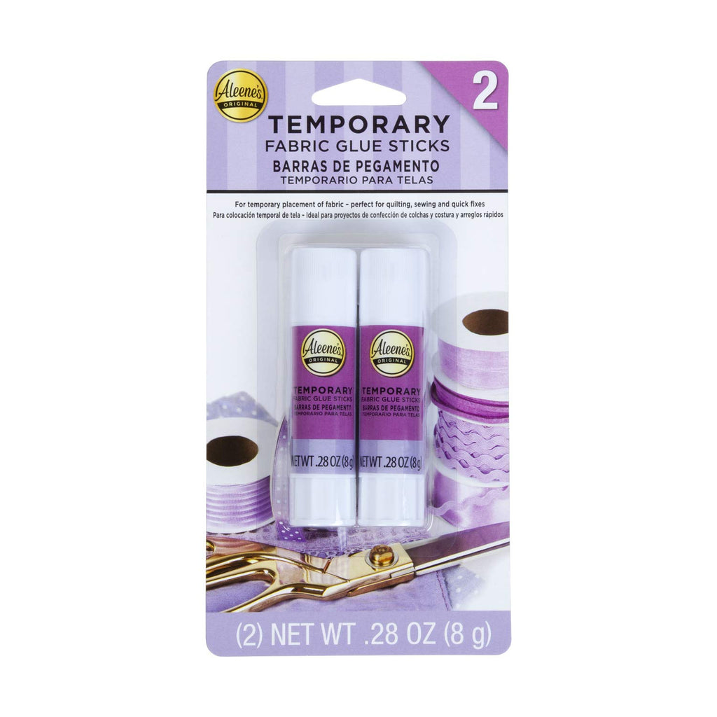 Aleene's Temporary Fabric Glue Sticks 2/Pkg.28oz