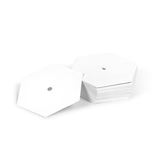 Dritz Quilting 3231 Paper Piecing Shapes, Hexagon, 1-1/2-Inch (100-Count), White