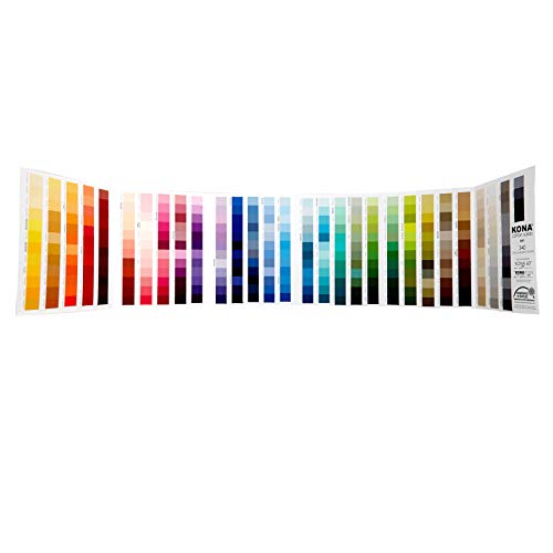 Robert Kaufman Kaufman Color Card Kona Cotton Solids Multi – Bryan ...