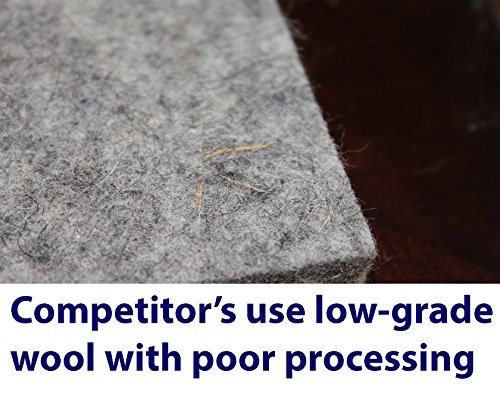 17" x 17" Wool Ironing Mat - 100% New Zealand Wool Pressing Pad, Great for Quilt Classes and Mobile Ironing Station!