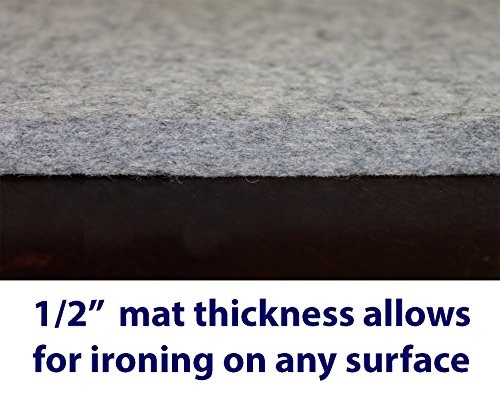 17x17 Wool Ironing Mat