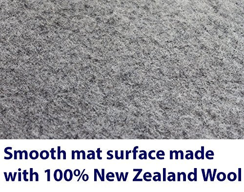 17" x 17" Wool Ironing Mat - 100% New Zealand Wool Pressing Pad, Great for Quilt Classes and Mobile Ironing Station!