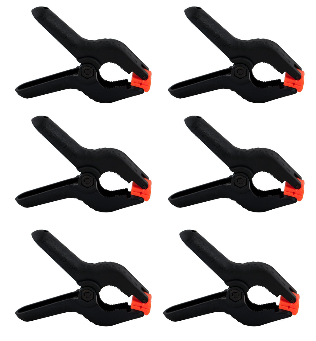 Cheaplights - Heavy Duty Muslin Clamps 4 1/2 inch 6 Pack