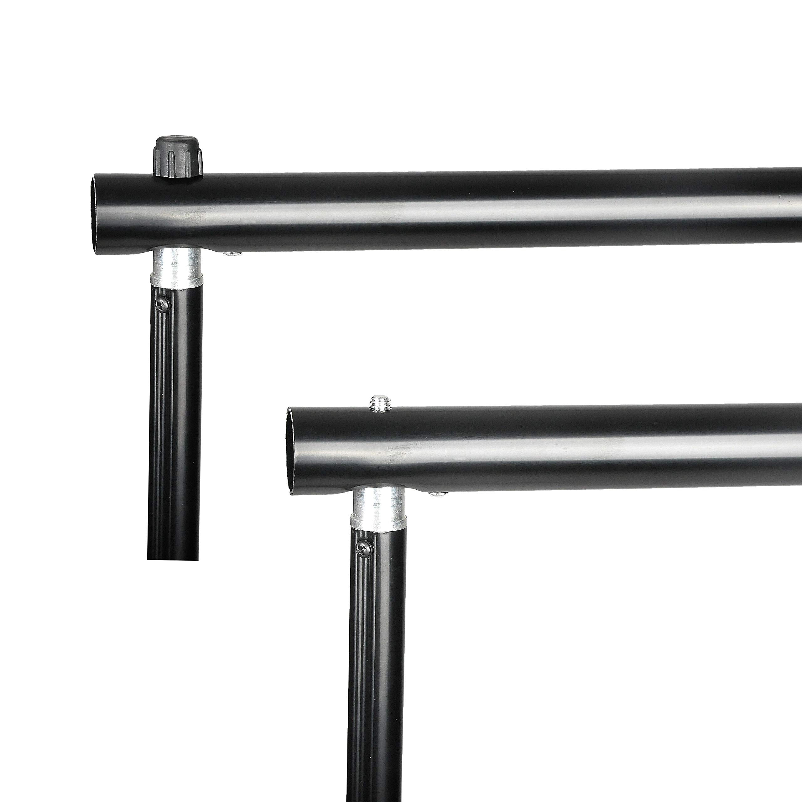 Emart Photo Video Studio 10Ft Adjustable Background Stand Backdrop Support System Kit with Carry Bag