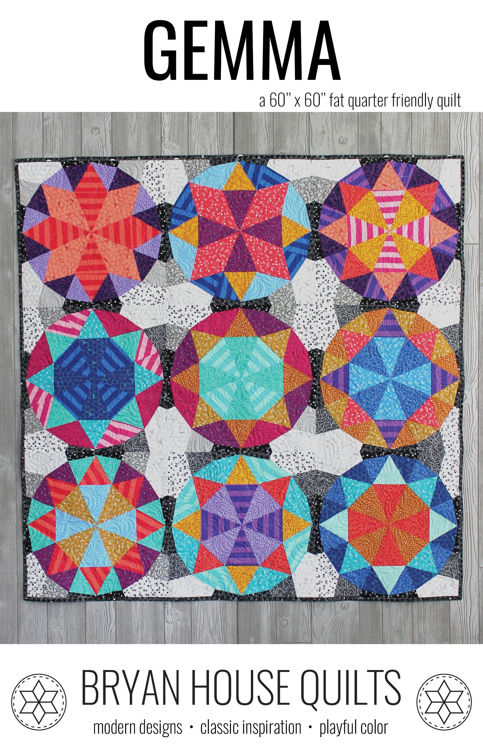 Bryan Pattern PDF Patterns – Bryan House Quilts