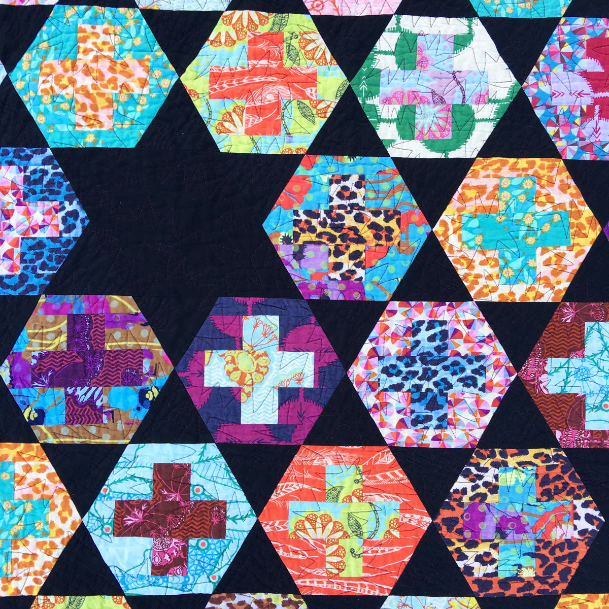 Hexy Plus PDF Quilt Pattern