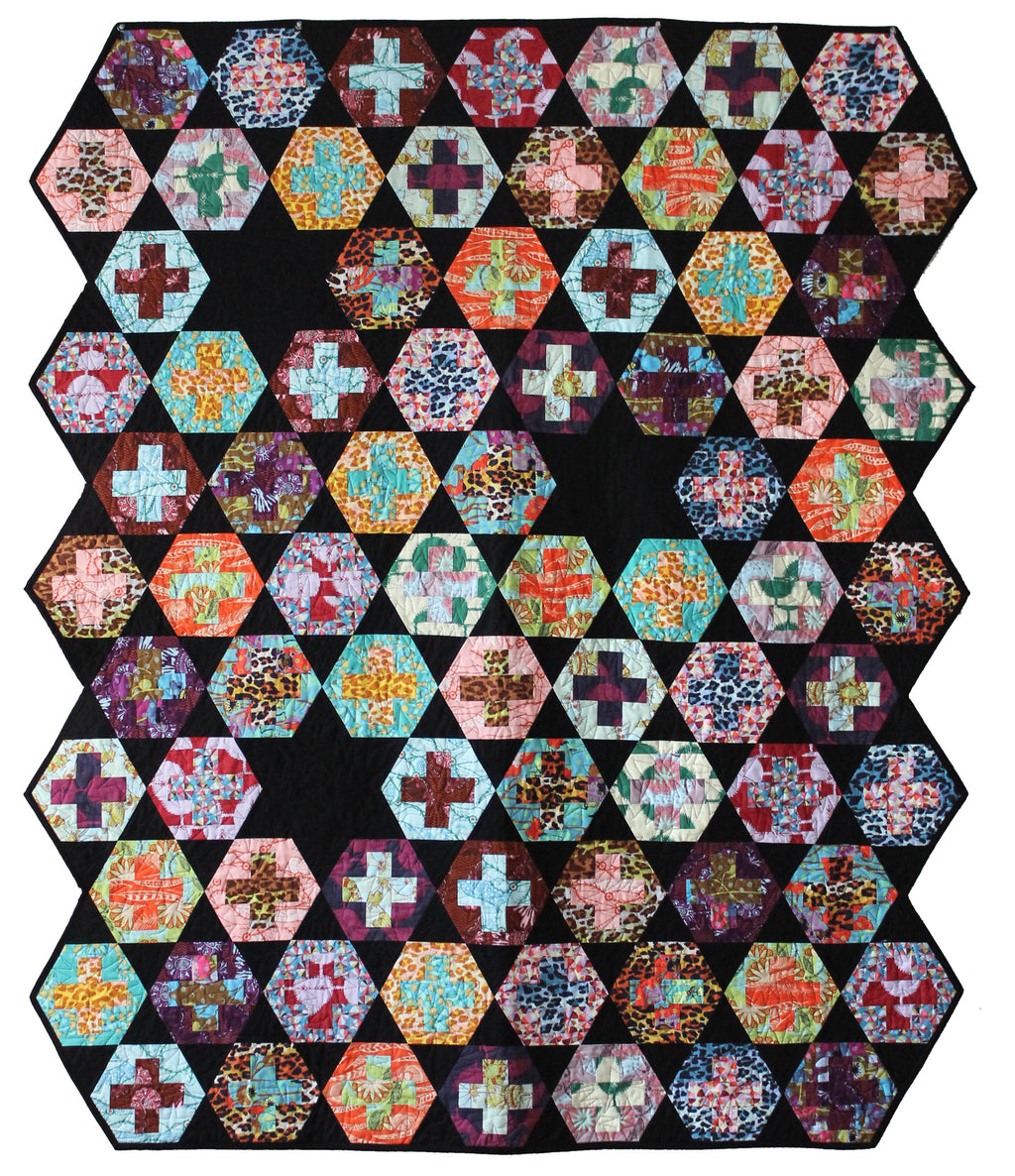 Hexy Plus PDF Quilt Pattern