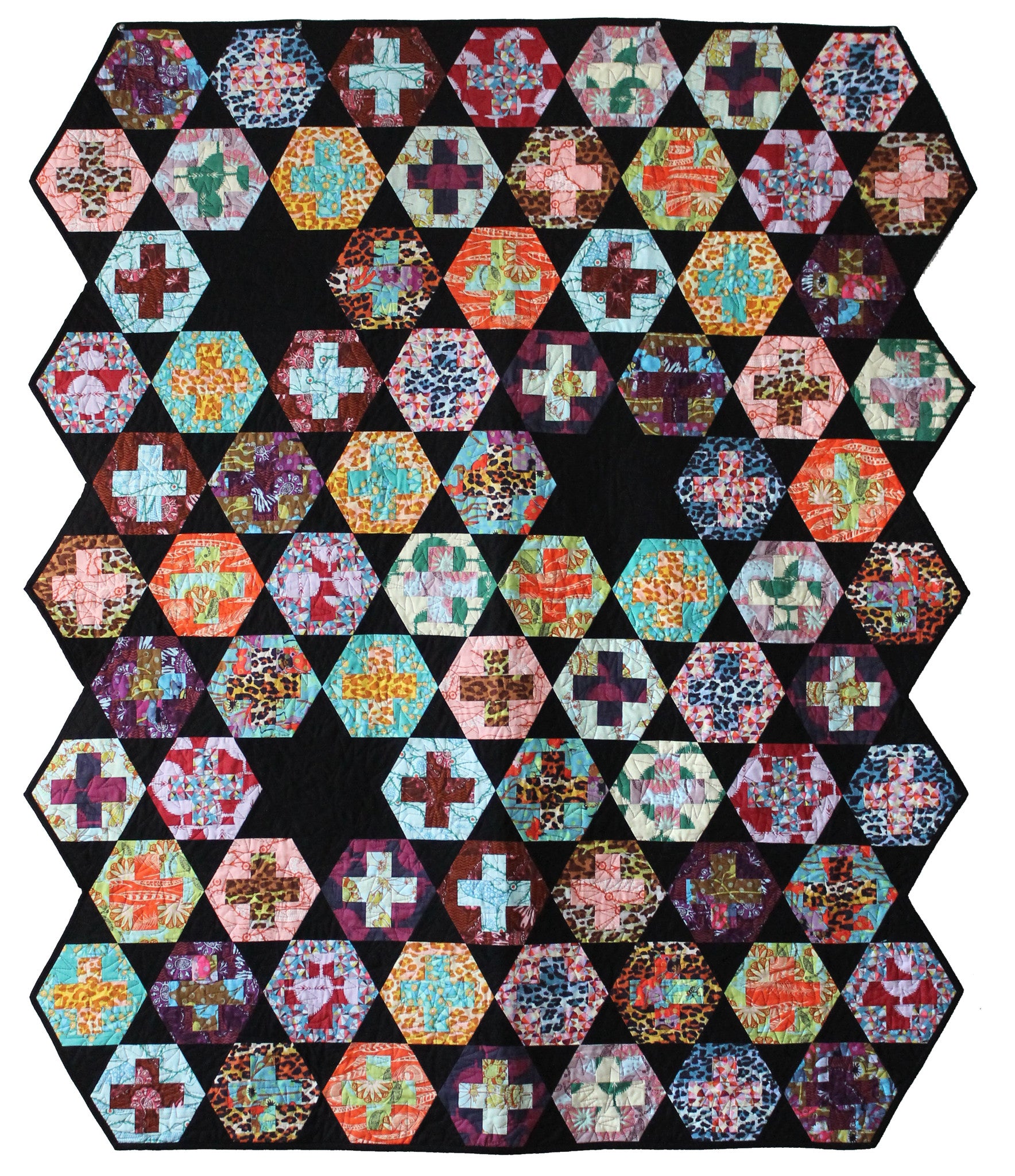Hexy Plus Quilt Pattern