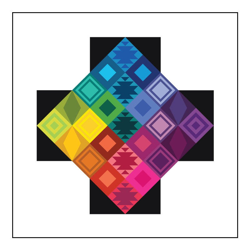 Rainbow Triangles Block of the Month (Program)