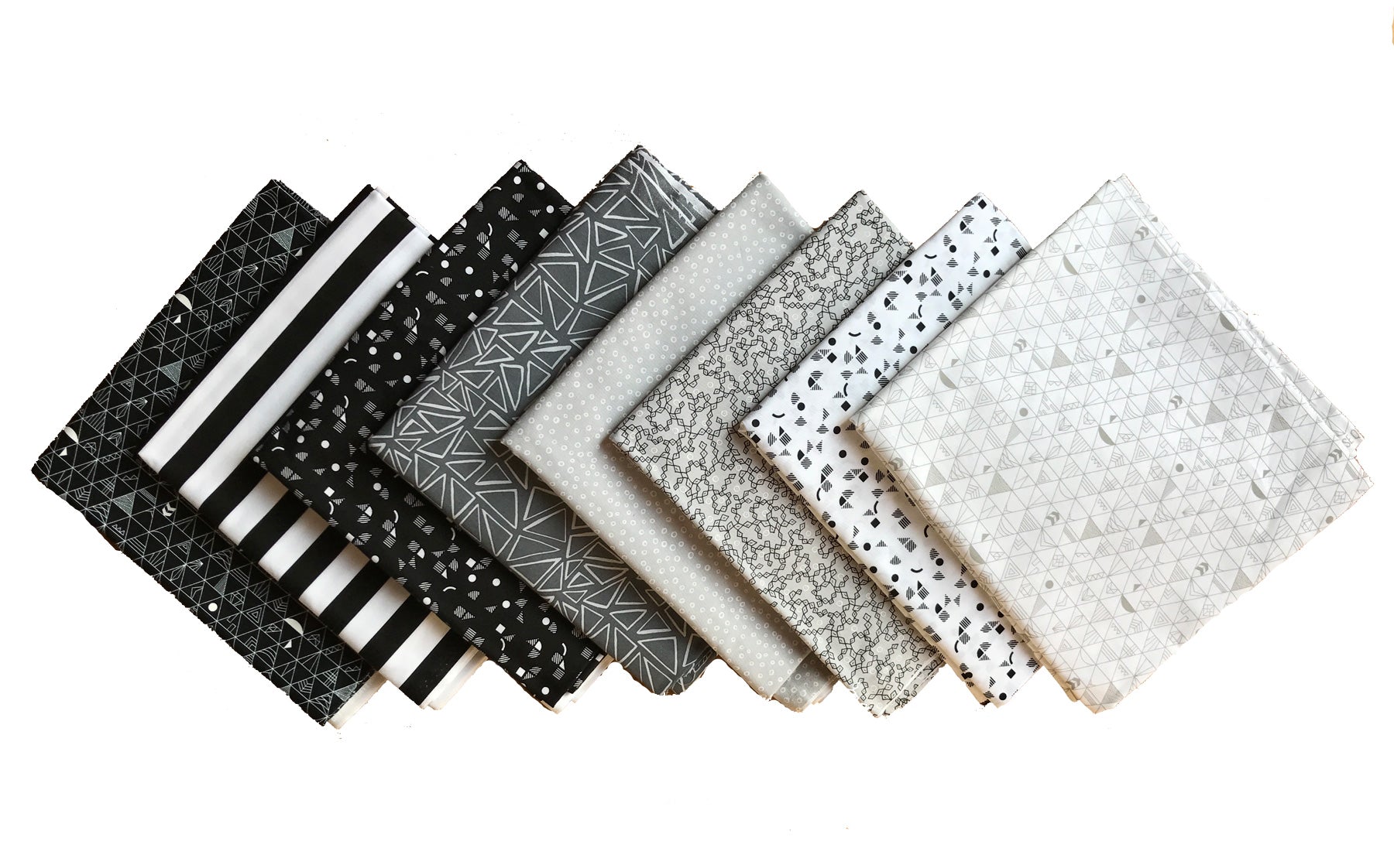 Half Yard Bundle Panache Black & Whites