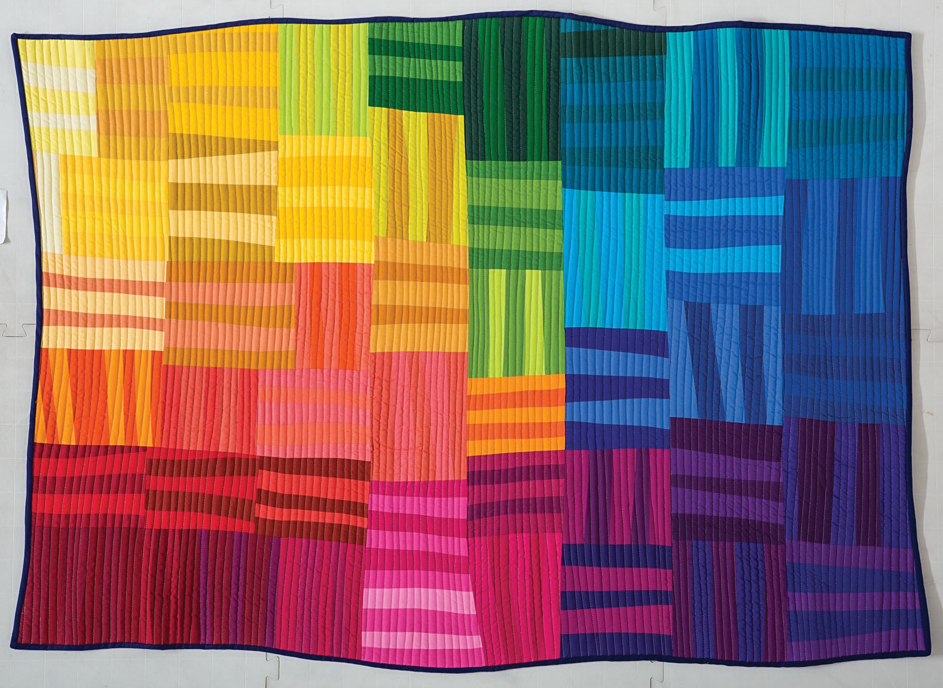 Modern Rainbow: 14 Imaginative Quilts that Play with Color