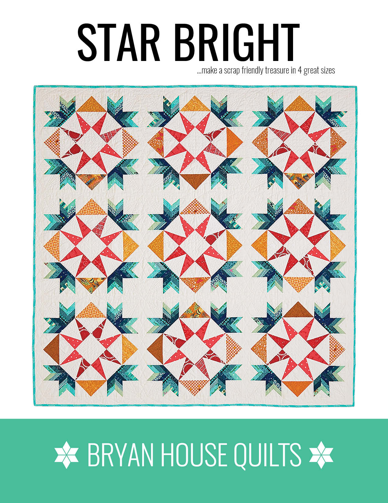 Star Bright Quilt Pattern Cover